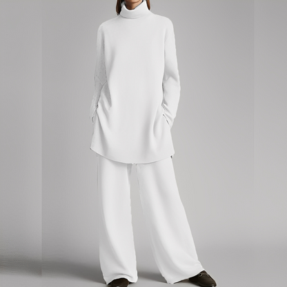 Mireille - Set leggero composto da maglione e pantaloni invernali da donna