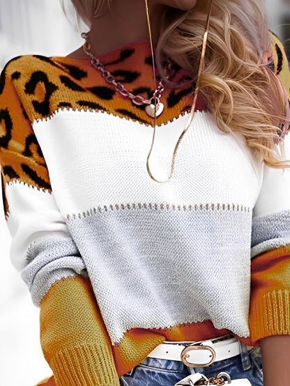 Catrina - Pull femme confortable et doux avec rayures