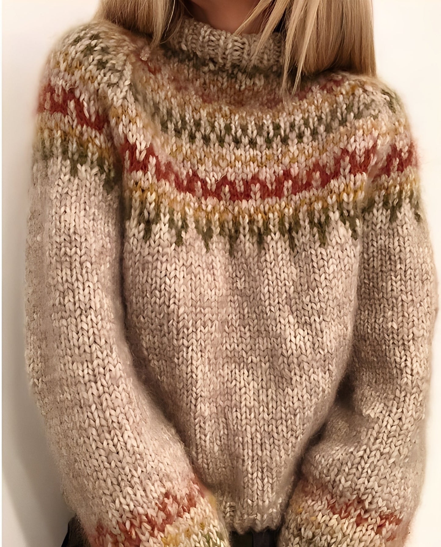 Macey - Pull pour femmes en grosse maille