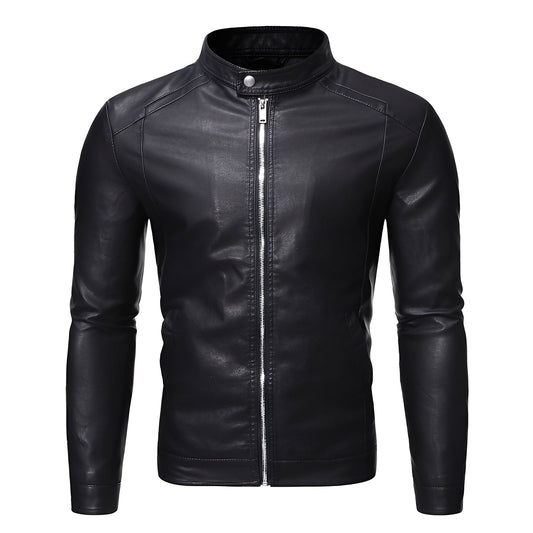 Theodore - Starke, eng sitzende Herrenlederjacke