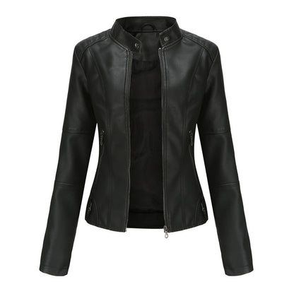 Martha - Schicke, figurbetonte Damenlederjacke