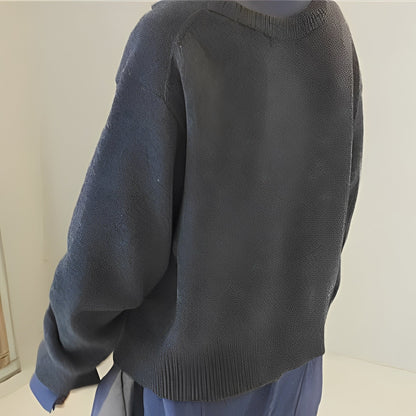 Arianna - Lockere Damen-Kaschmirjacke mit Knöpfen