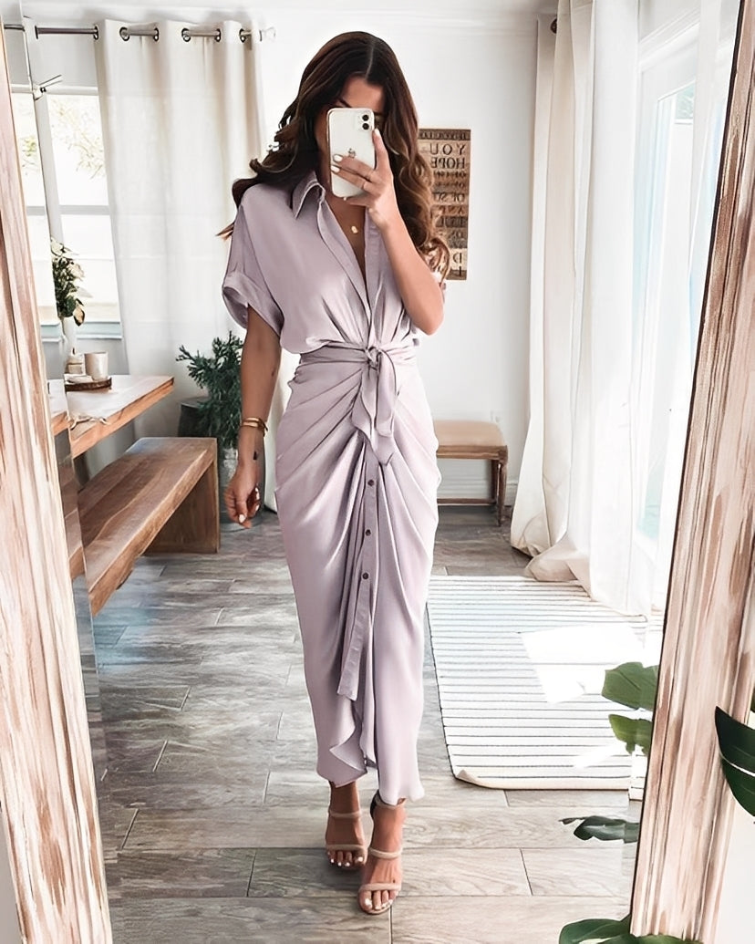 Antoinette - Stilvolles langes Damenkleid