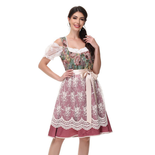 Esmaralda - Schickes Oktoberfest-Dirndl mit Spitze für Frauen