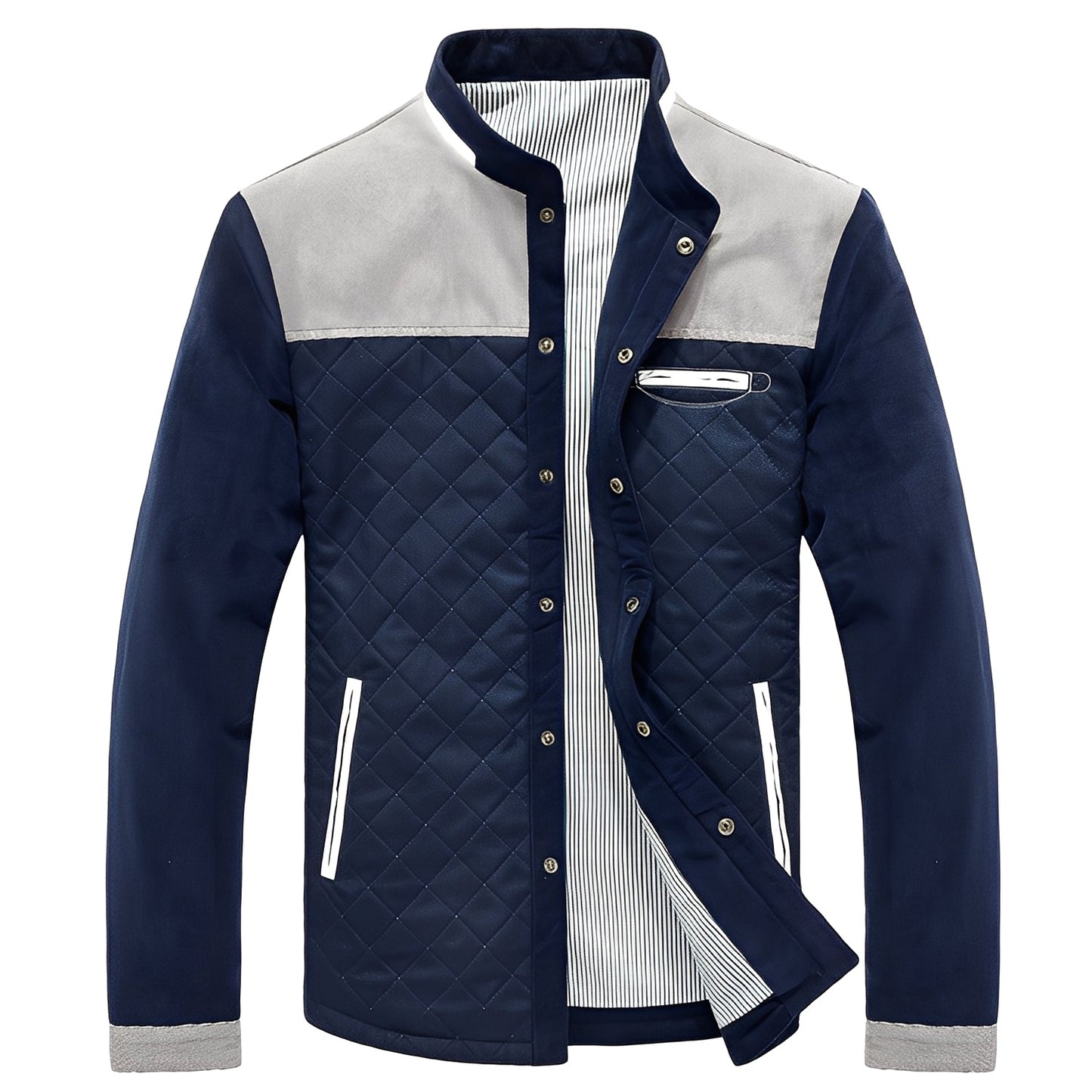 Duncan - Veste homme au style patchwork moderne