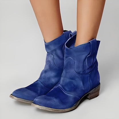 Margaret - Bequeme Frauenlederstiefeletten