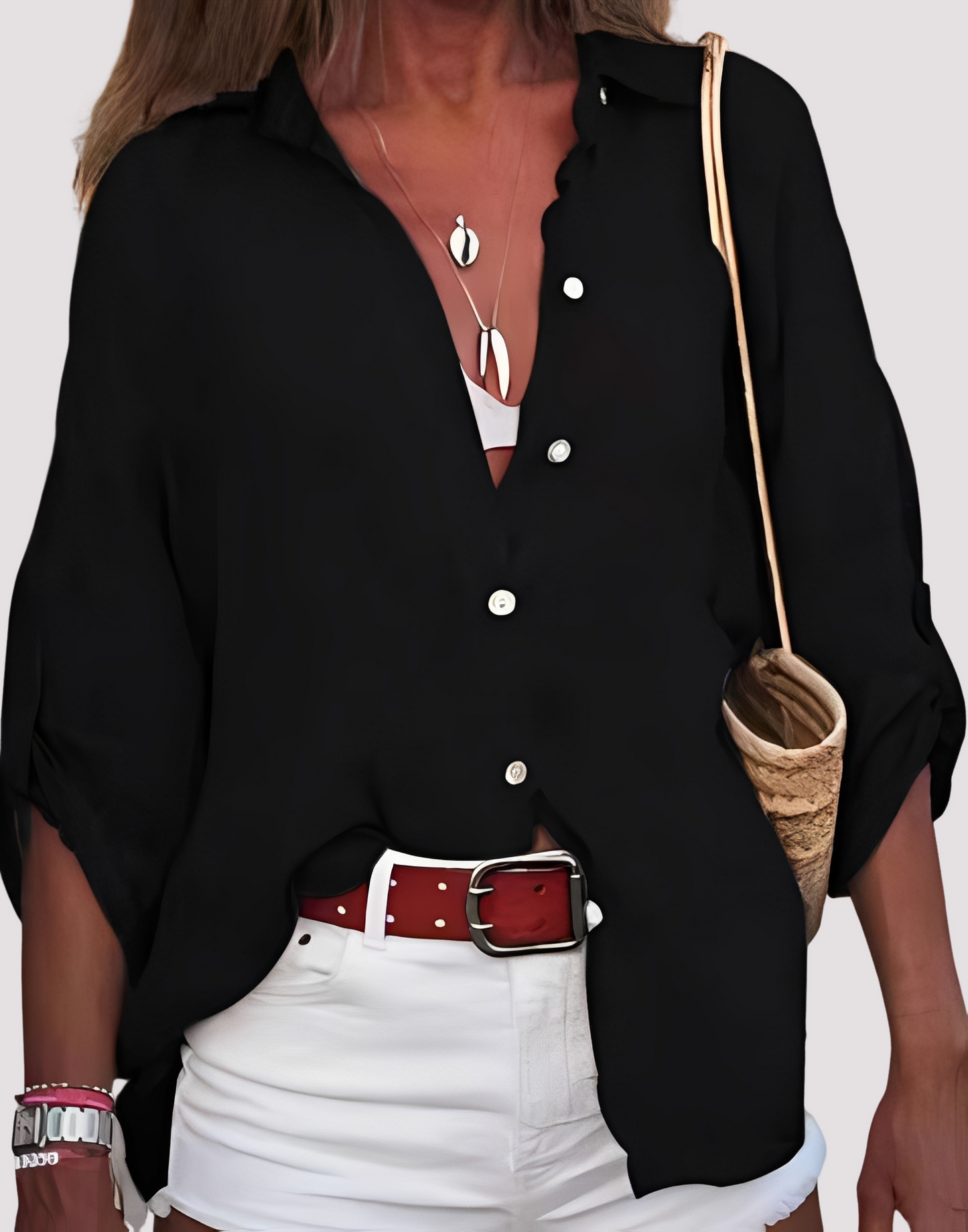 Jessica - Bequeme, locker geschnittene Damenbluse