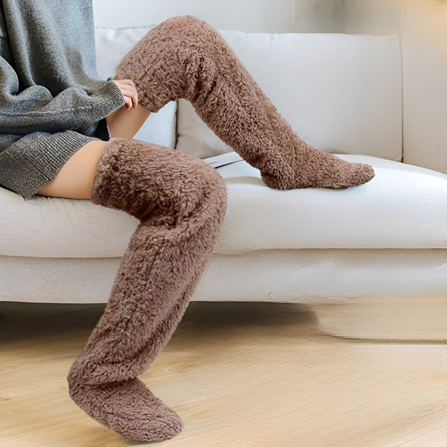 Hayden - Kuschelige, wärmende Schlafsocken für Frauen