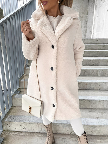 Susanne - Elegancka, ciepła kurtka polarowa damska