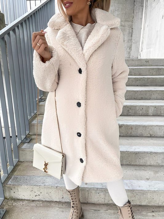 Susanne - Elegancka, ciepła kurtka polarowa damska