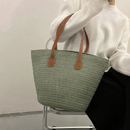 Shelley - Sac en paille tendance pour femmes