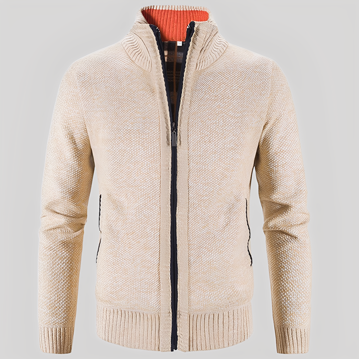 Kelvin - Veste homme simple avec fermeture éclair