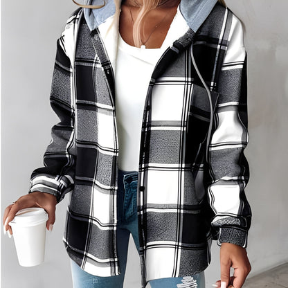 Briana - Wygodna, ciepła damska bluza z kapturem