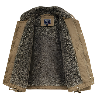 Dewey - Stylowa kurtka męska, podszyta polarem