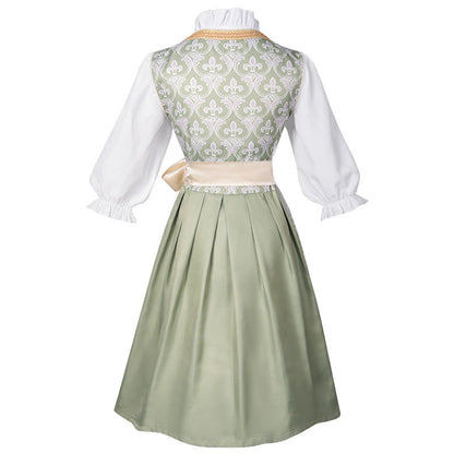Ashlie - Traditionelles Oktoberfest-Kostüm für Damen mit Schlitz