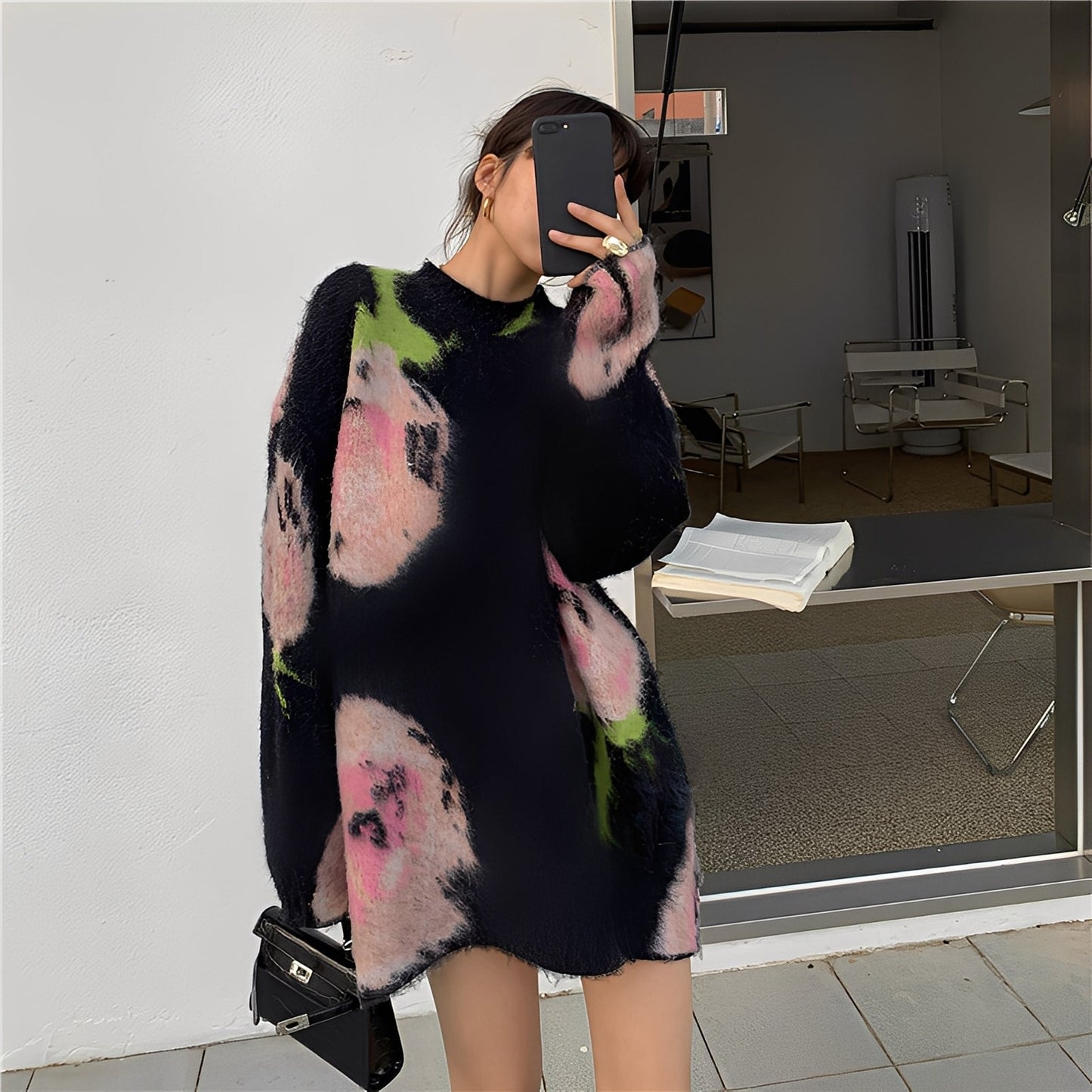 Shelby - Schickes, modernes Damen-Midikleid aus Strick