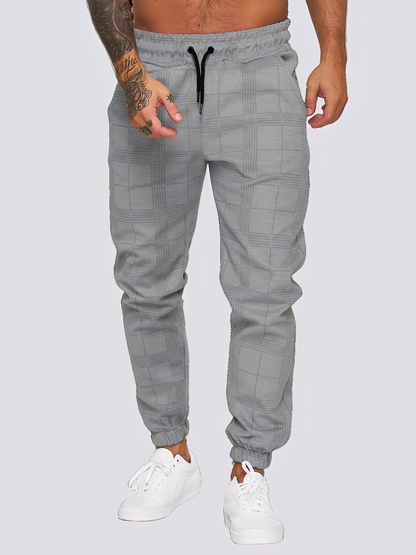 Jaeden - Modne męskie spodnie w kratę