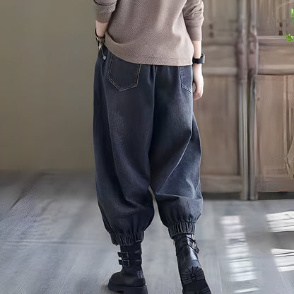 Shyanne - Klassische Damenjeans mit flexiblem Bund