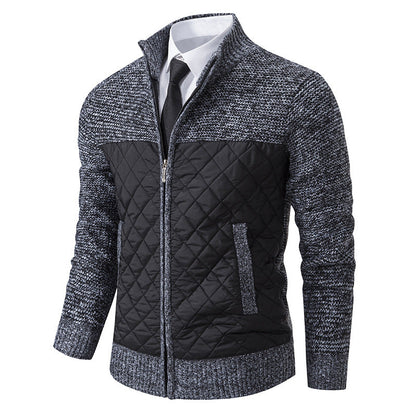 Denton - Stilvolle und warme Jacquard-Twill-Jacke für Herren