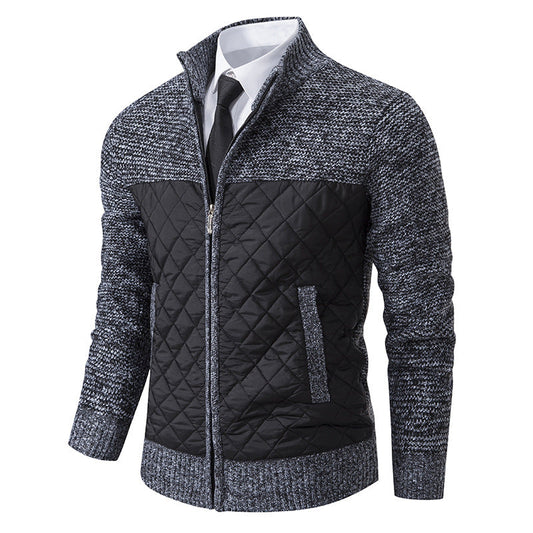 Denton - Stilvolle und warme Jacquard-Twill-Jacke für Herren