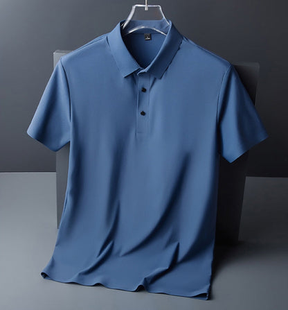 Malcom - Komfortowe, przewiewne męskie polo