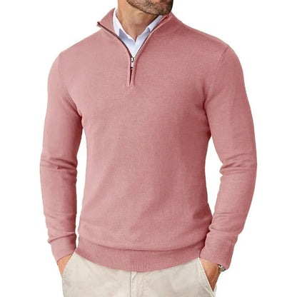 Bowen - Modern men's sweater with zipper