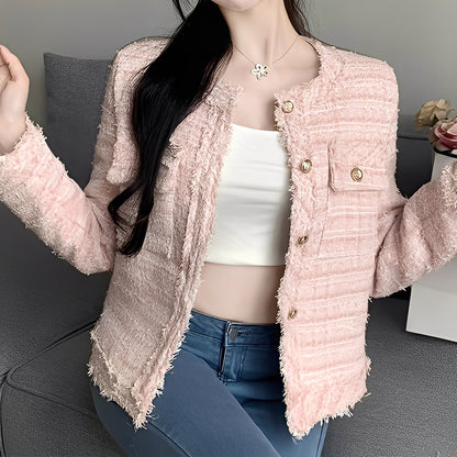 Rexanne - Moderne kurze Damenjacke mit Taschen