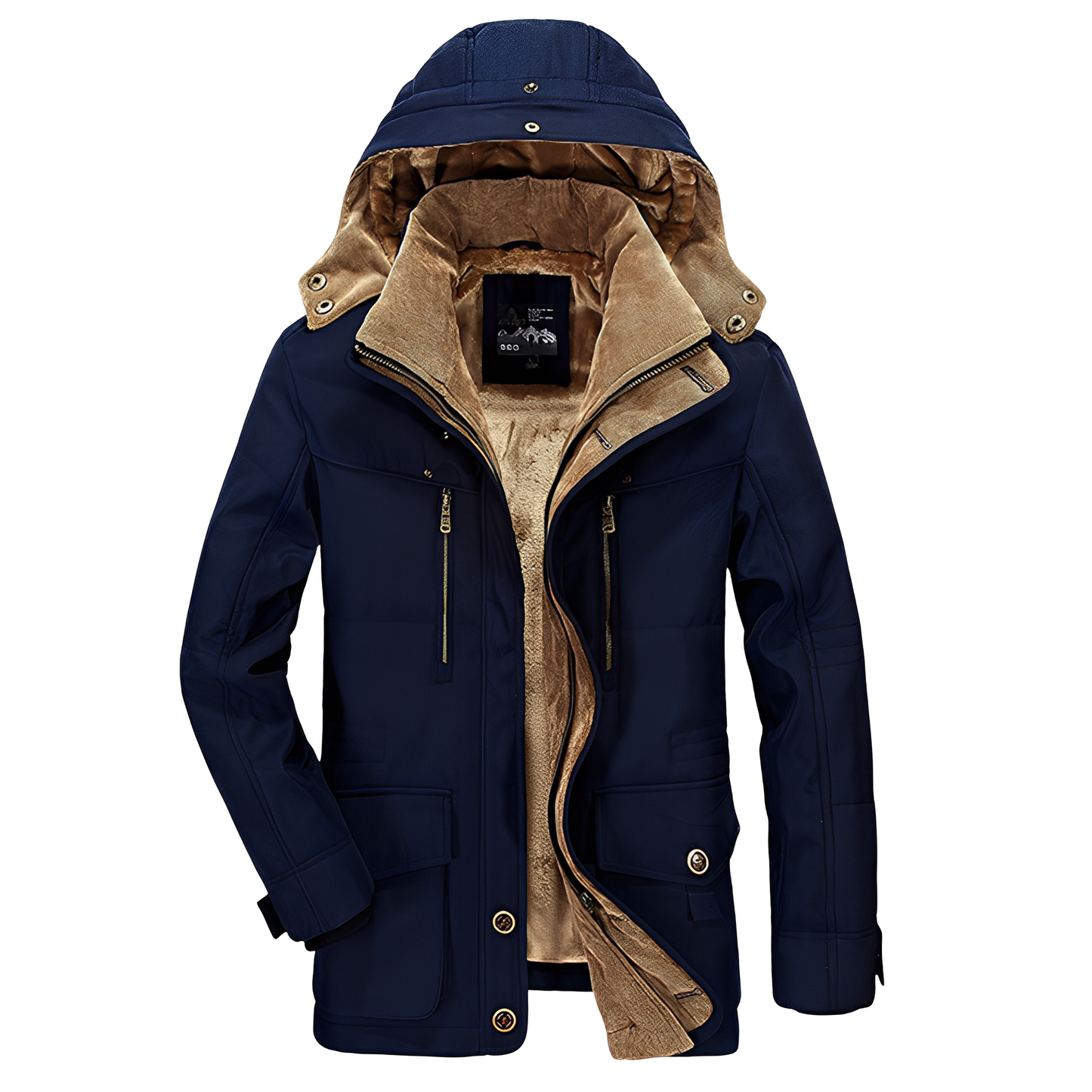 Tyrone - kurtka męska, ciepła i gruba z kapturem