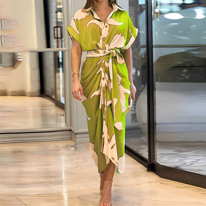 Charlène - Elegantes Damenknopfkleid