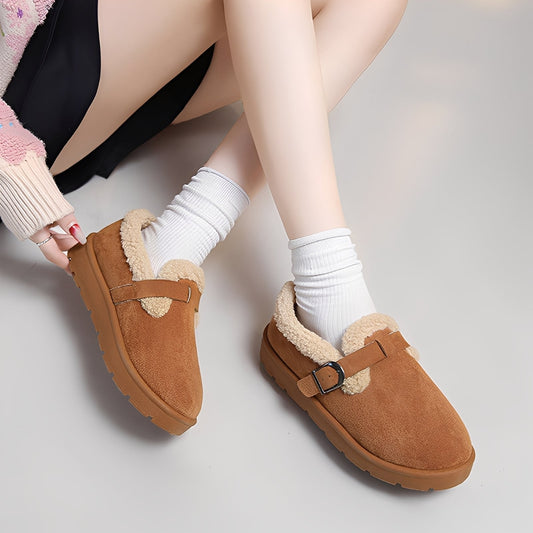 Jenee - Dámské kotníkové boty na chladné dny s protiskluzovou podrážkou