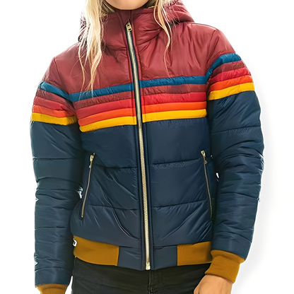 Sharon - Klasyczna damska kurtka z kapturem