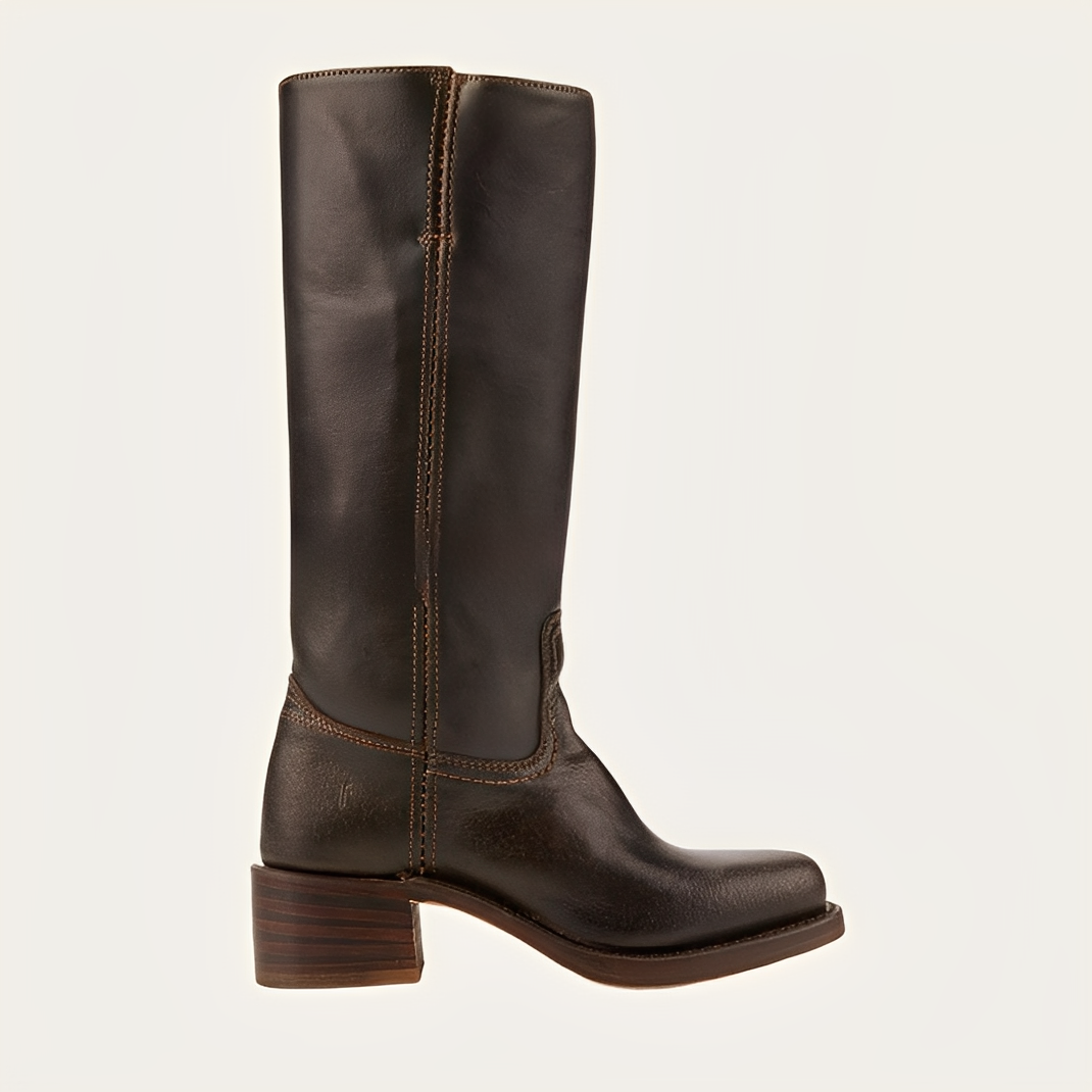 Gloriana - Classic Women's Western Boots with Design