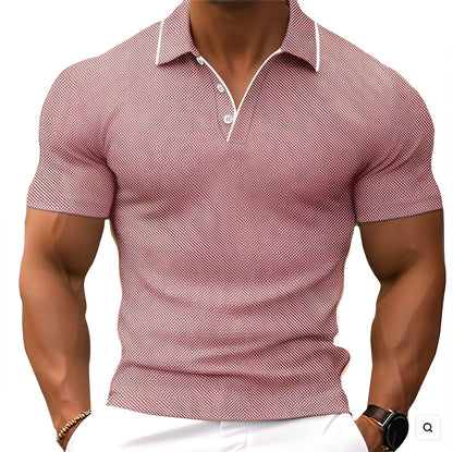 Florence - Polo décontracté pour homme avec boutons