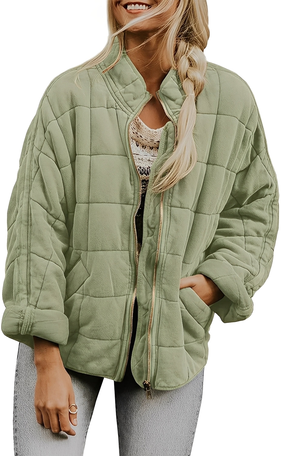 Mikaela - Women's Oversize Jacket for Cold Days
