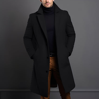 Clifton - Stylish Wool Trench Coat for Men