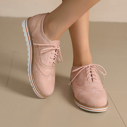 Gemma - Bequeme Damen-Wildleder-Derbys