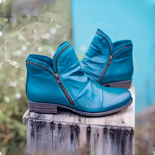 Maïa - Elegante Damen-Lederstiefeletten