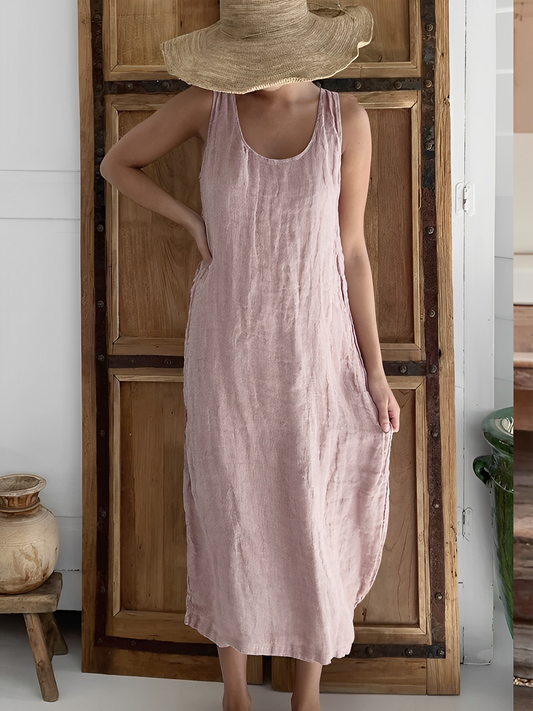 Leone - Luftiges Sommerkleid ohne Ärmel