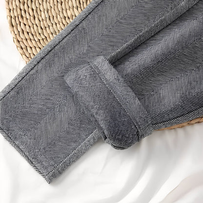 Rachelle - Modne damskie spodnie z wysokim stanem