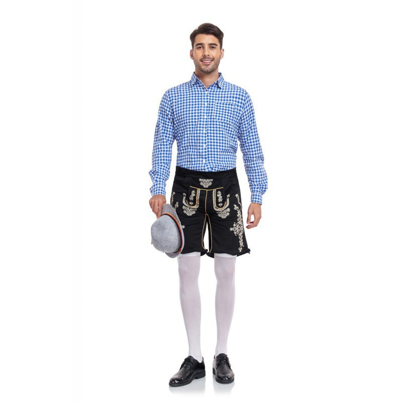 Jaxson - Klassisches kariertes Hemd für das Oktoberfest für Herren
