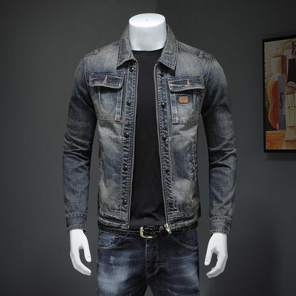 Lennon - Classic, relaxed fit denim jacket for men