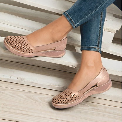 Kianna - Bequeme Damenschuhe mit Aussparungen