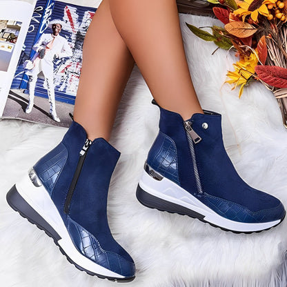 Yancy - Comfortable everyday ankle boots for women