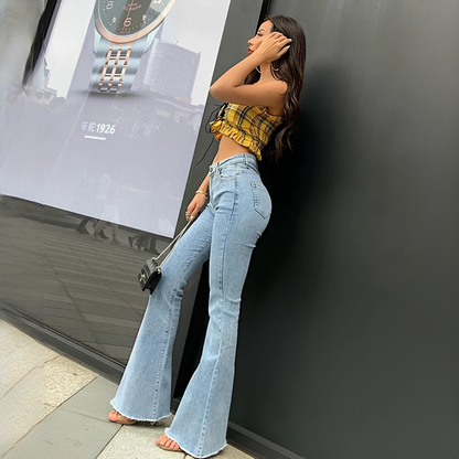 Clarissa - Damenjeans mit hoher Taille