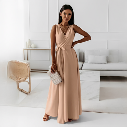 Quiana - Schickes Damenkleid mit V-Ausschnitt