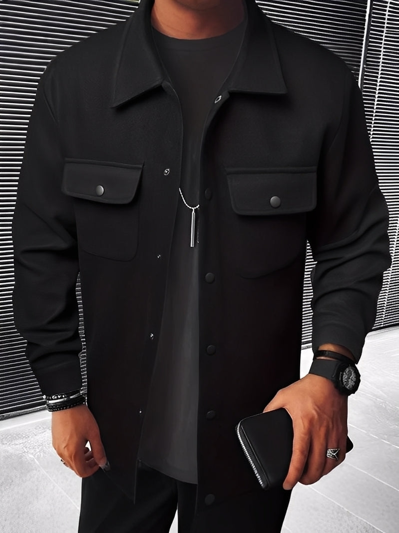 Clinton - kurtka męska z modnym kołnierzem i kieszeniami