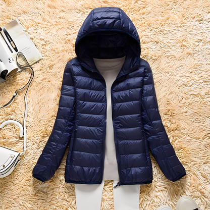 Lyndsay - Wygodna, smukła damska kurtka puchowa