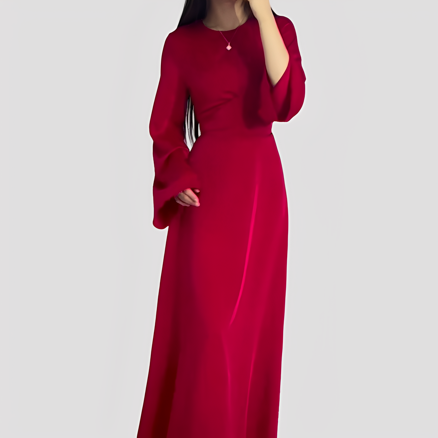 Rebecca - Bequemes langes Damenkleid