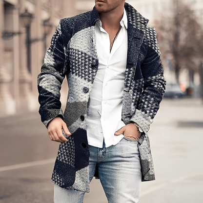 Louison - Cappotto elegante da uomo con bottoni