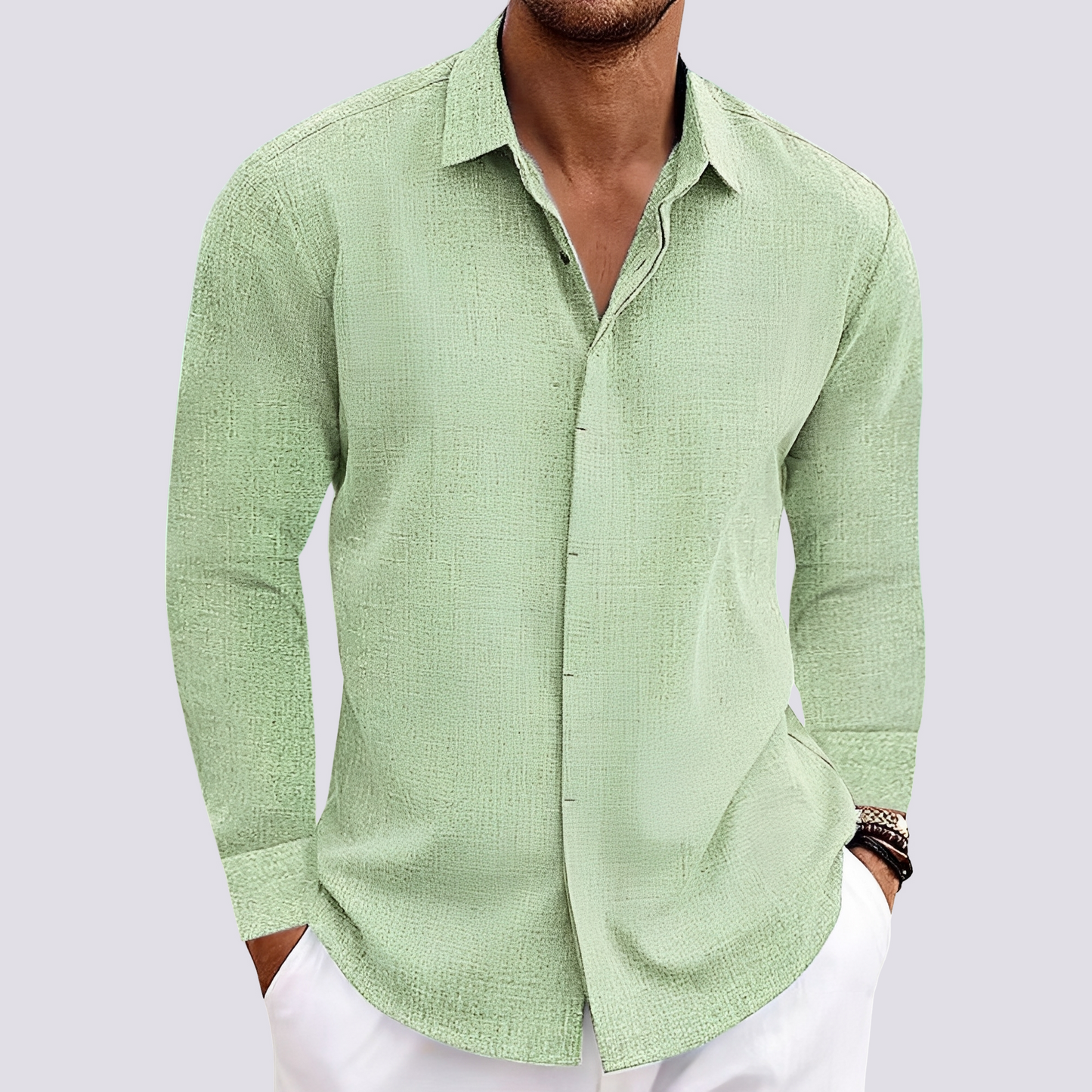 Joseph - Entspanntes Langarmhemd für Herren